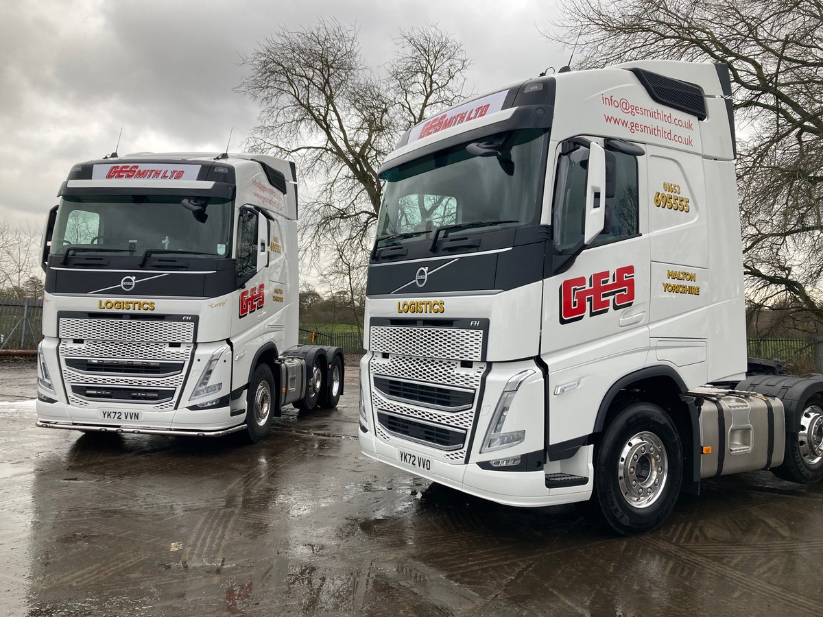 CrossroadsTruck's tweet photo. "We are delighted to add the two new Volvo FHs to our 17 strong fleet. We chose Volvo again because we know it's an excellent product and most importantly has a reliable backup service".
Thanks to the team at G E Smith Ltd for choosing Crossroads.
#volvotrucks #volvo #gesmith https://t.co/vgJvDNFkil
