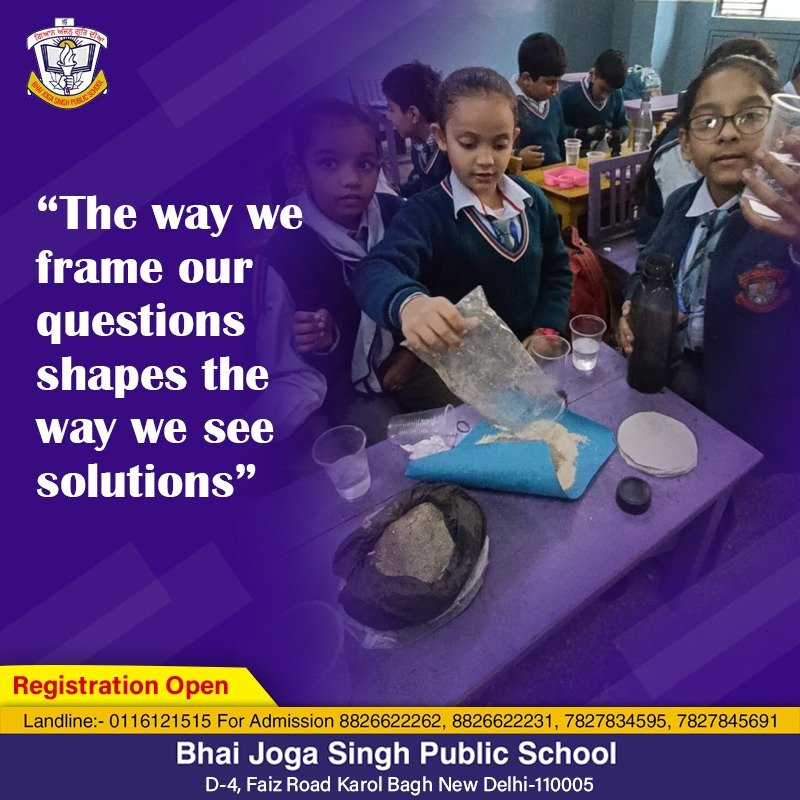 BhaiJogaSinghPS's tweet photo. “The direction in which education starts a man will determine his future life.”
Bhai Joga Singh Public School invites you for smart education. so, grab the opportunity.
.
.
.
#AdmissionsOpen #2023-24 #admissions #CBSESchool #bestschool #bjsps https://t.co/NRhXJhFhvZ