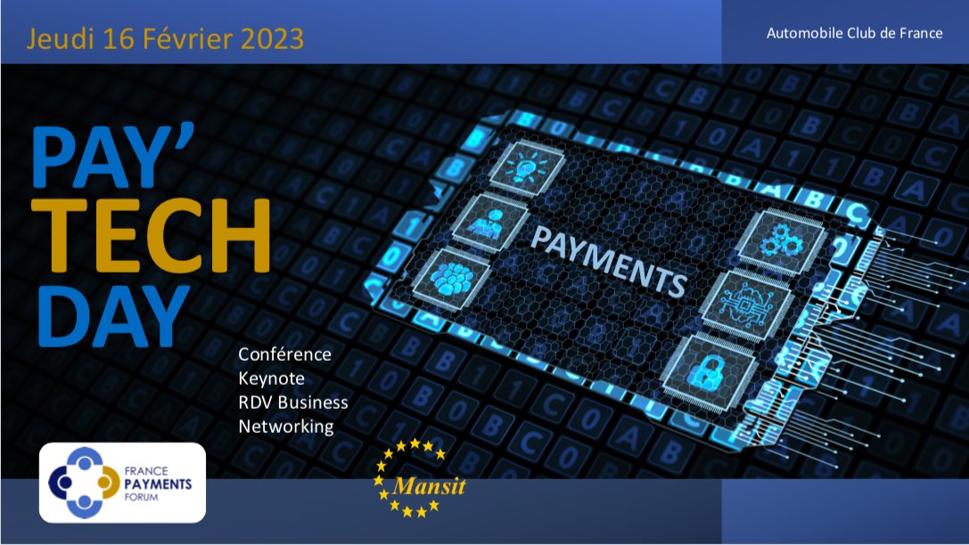 FRANCE PAYMENTS FORUM tweet media