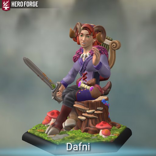 Jessica_Rose_24's tweet photo. @Kerkezaz You more than welcome to draw dafni, she is a satyr bard 😊 https://t.co/6rALAGWAoC