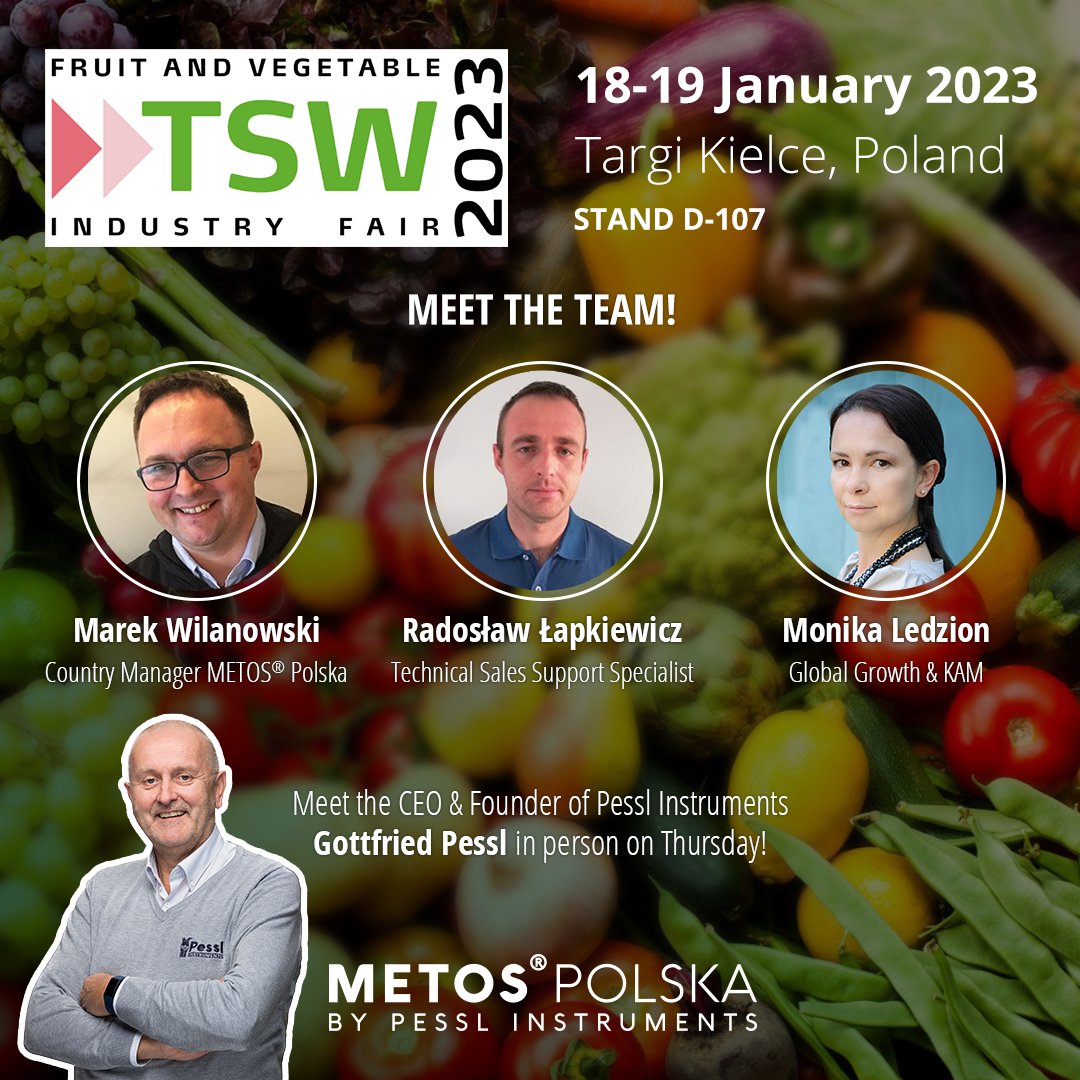 13th edition of TSW will be held on a new location at Targi Kielce, from 18-19 January 2023 📅.

Meet our CEO &amp; Founder, mr. <a href="/gottfried_pessl/">リヨンです</a>, who will be joining our METOS Polska team on Thursday, 19.01.2023.

📍 Stand D-107
