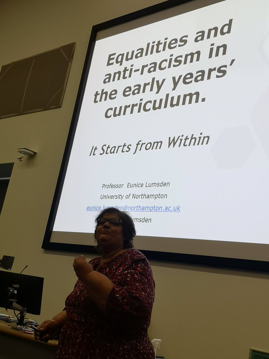 We are thrilled to have the opportunity to hear from Professor Eunice Lumsden. We all see the world differently based on our backgrounds and experiences. #NewhamEY23 #Newham #NewhamNurserySchools