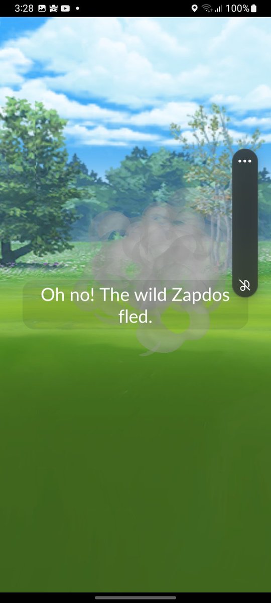 Fled...
#PokemonGOfriends #PokemonGO #zapdos