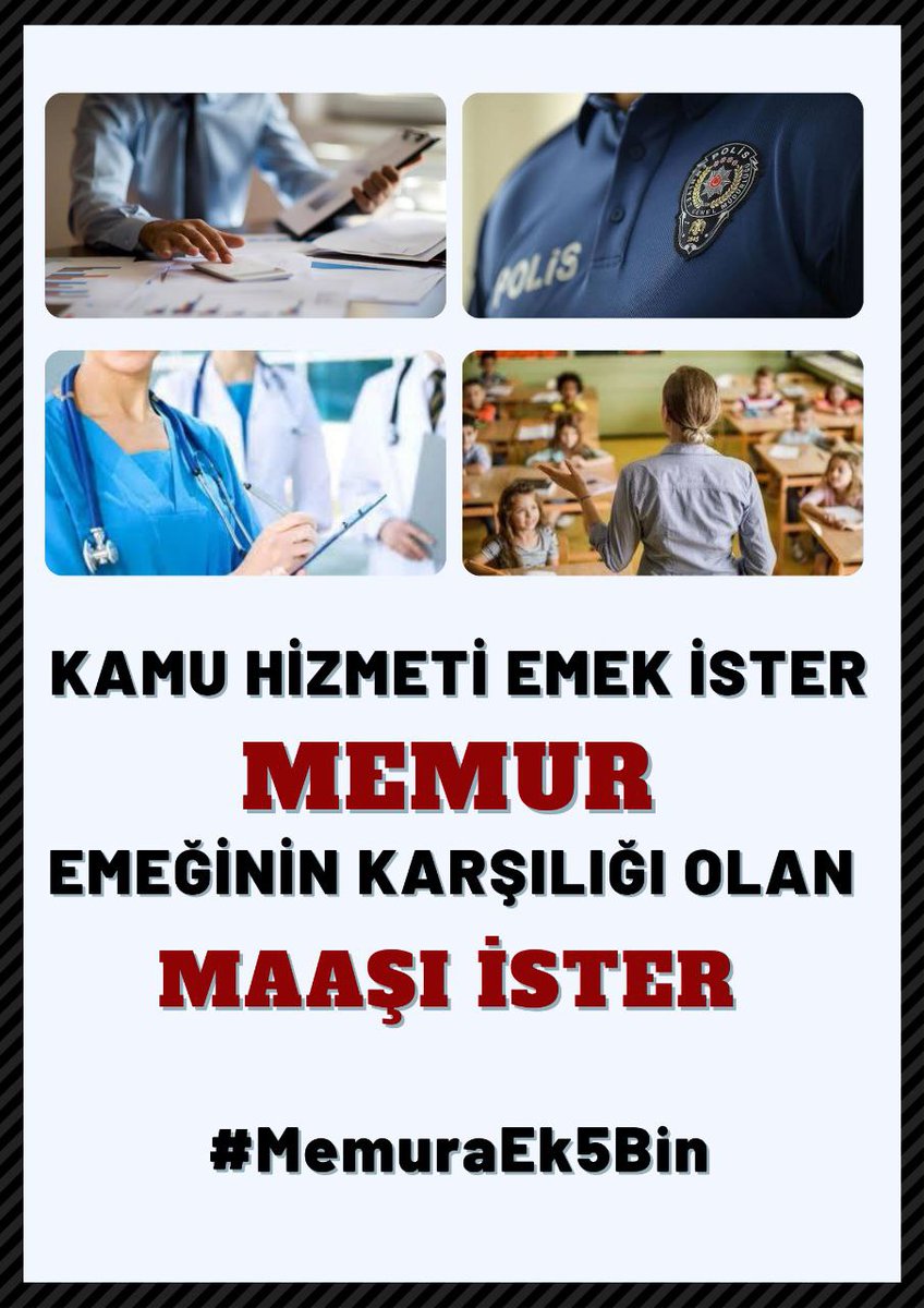 Kullanalım bunları arkadaşlar 
#MemuraEk5Bin