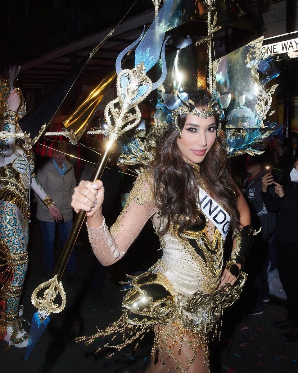 Miss Universe 2022

Parade in New Orleans! 🎉

#MissIndonesia Laksmi De-Neefe Suardana

Amazing #nationalcostumes and #mardigras in #NewOrleans!

📷 Benjamin Askinas & Tracy Nguyen 
#71stmissuniverse #missuniverse #laksmideneefesuardana #missuniverseindonesia #puteriindonesia