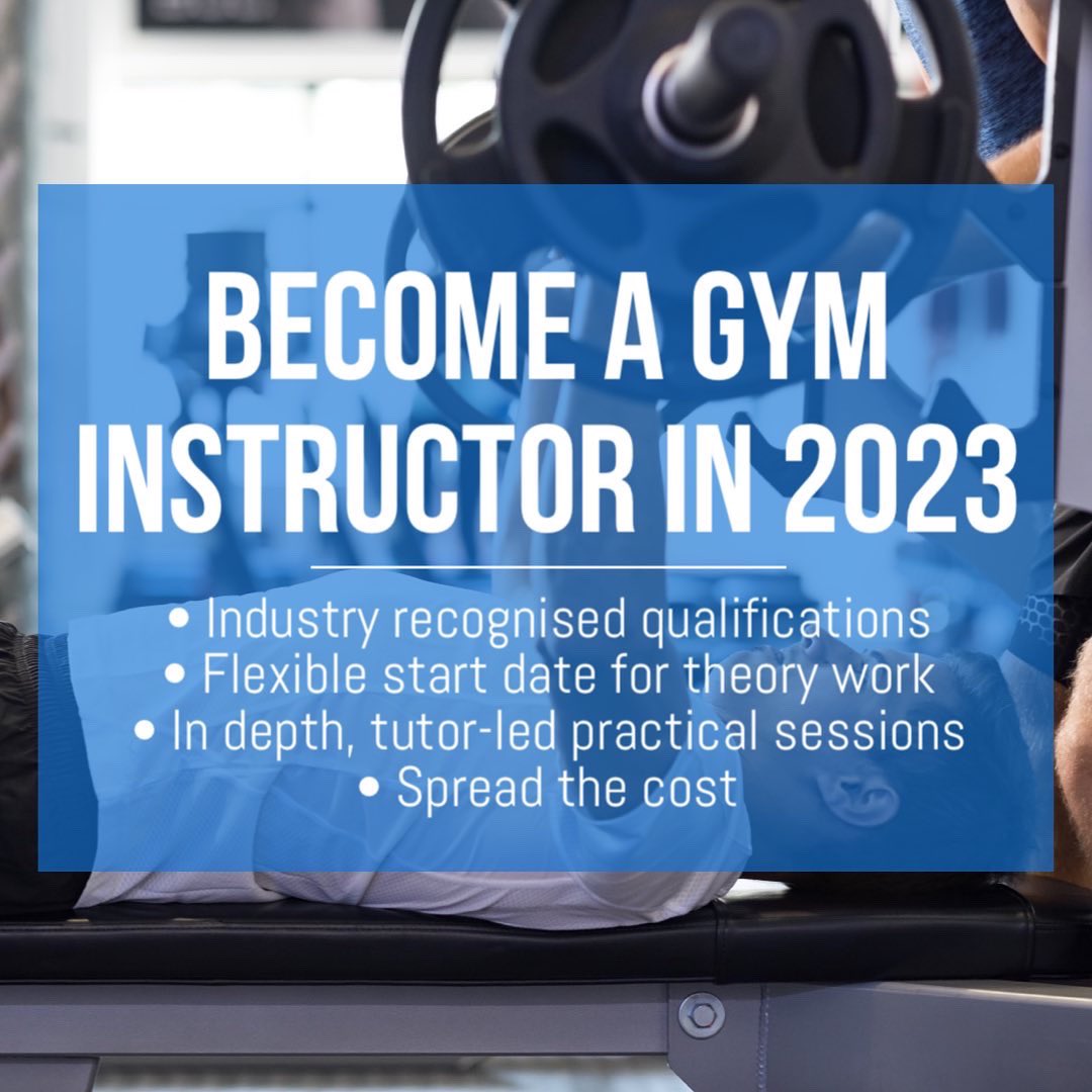 FEAScotland's tweet photo. THINKING OF A CAREER IN FITNESS? Only a few spaces left on our first level 2 intake of 2023! https://t.co/fUztryGr8z