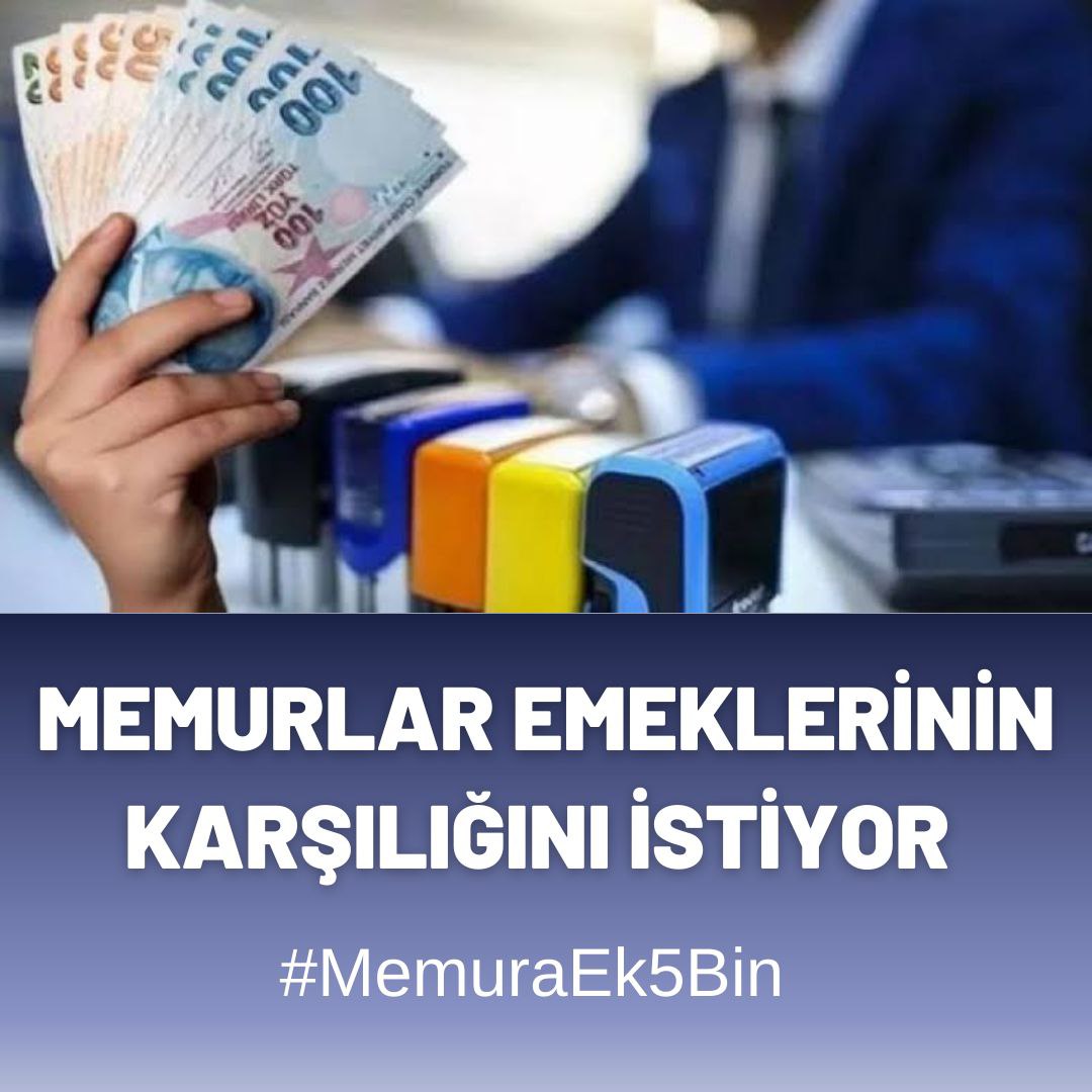 %30 zam kabul edilebilir değil #MemuraEk5Bin