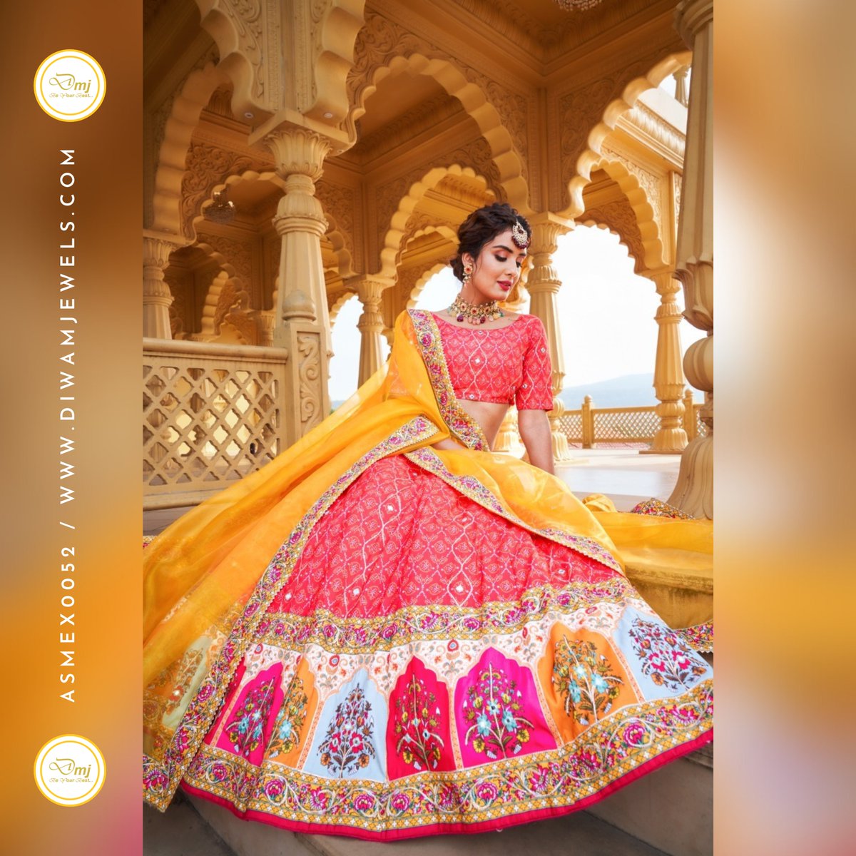 diwamhandicraft's tweet photo. DESIGNER-PRINTED LEHENGA CHOLI COLLECTION
FULL CAN-CAN AVAILABLE.
.
Real Pic Available.
Assured Quality.
Authentic Original Product
.
Product code: ASMEX0052
@diwamjewels
Visit our website: https://t.co/1FBZHnJtLO
Whatsapp: +91-9664073873
Email: diwamjewels@gmail.com
.
#dmj #BDEO https://t.co/LzIuJBYkKB
