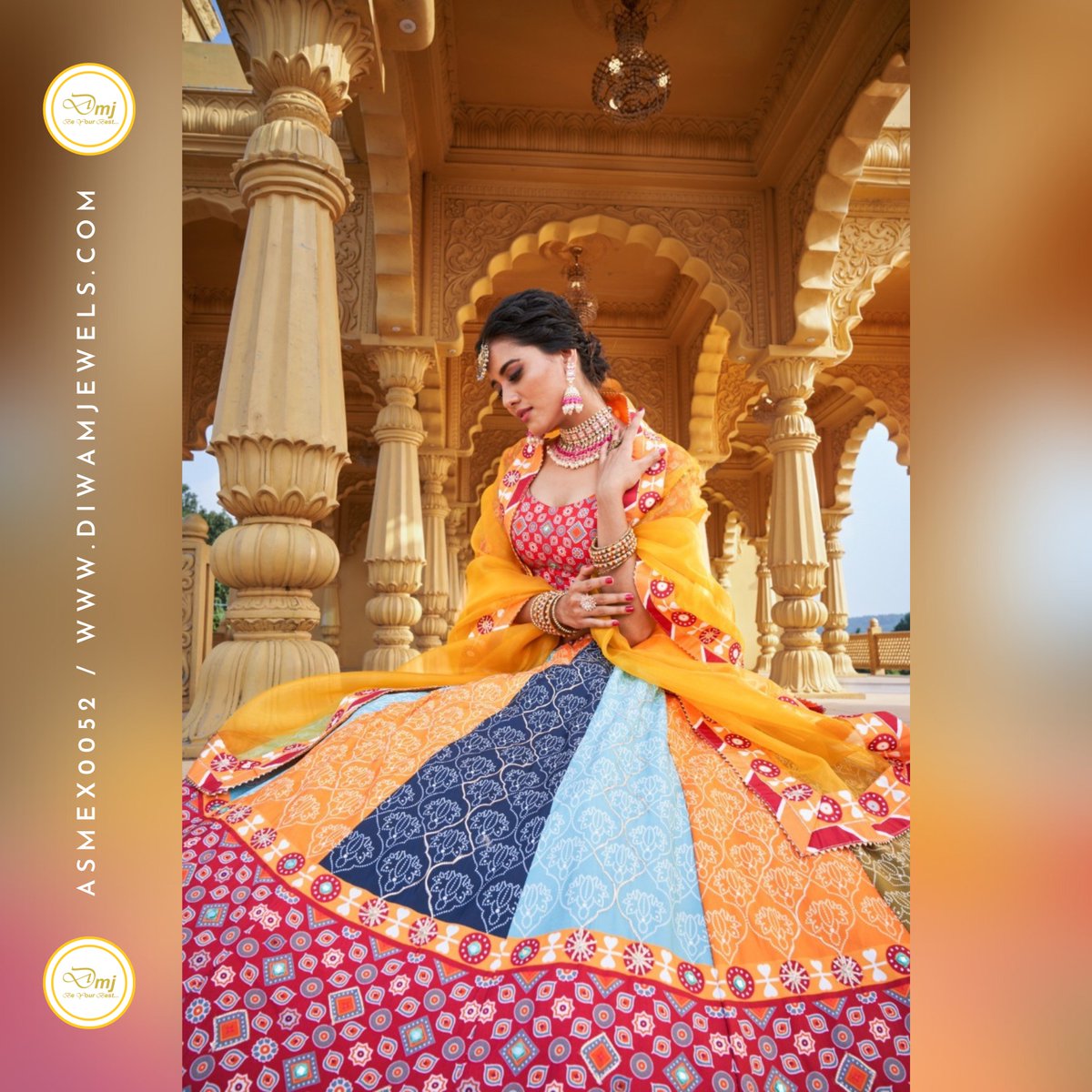 diwamhandicraft's tweet photo. DESIGNER-PRINTED LEHENGA CHOLI COLLECTION
FULL CAN-CAN AVAILABLE.
.
Real Pic Available.
Assured Quality.
Authentic Original Product
.
Product code: ASMEX0052
@diwamjewels
Visit our website: https://t.co/1FBZHnJtLO
Whatsapp: +91-9664073873
Email: diwamjewels@gmail.com
.
#dmj #BDEO https://t.co/LzIuJBYkKB
