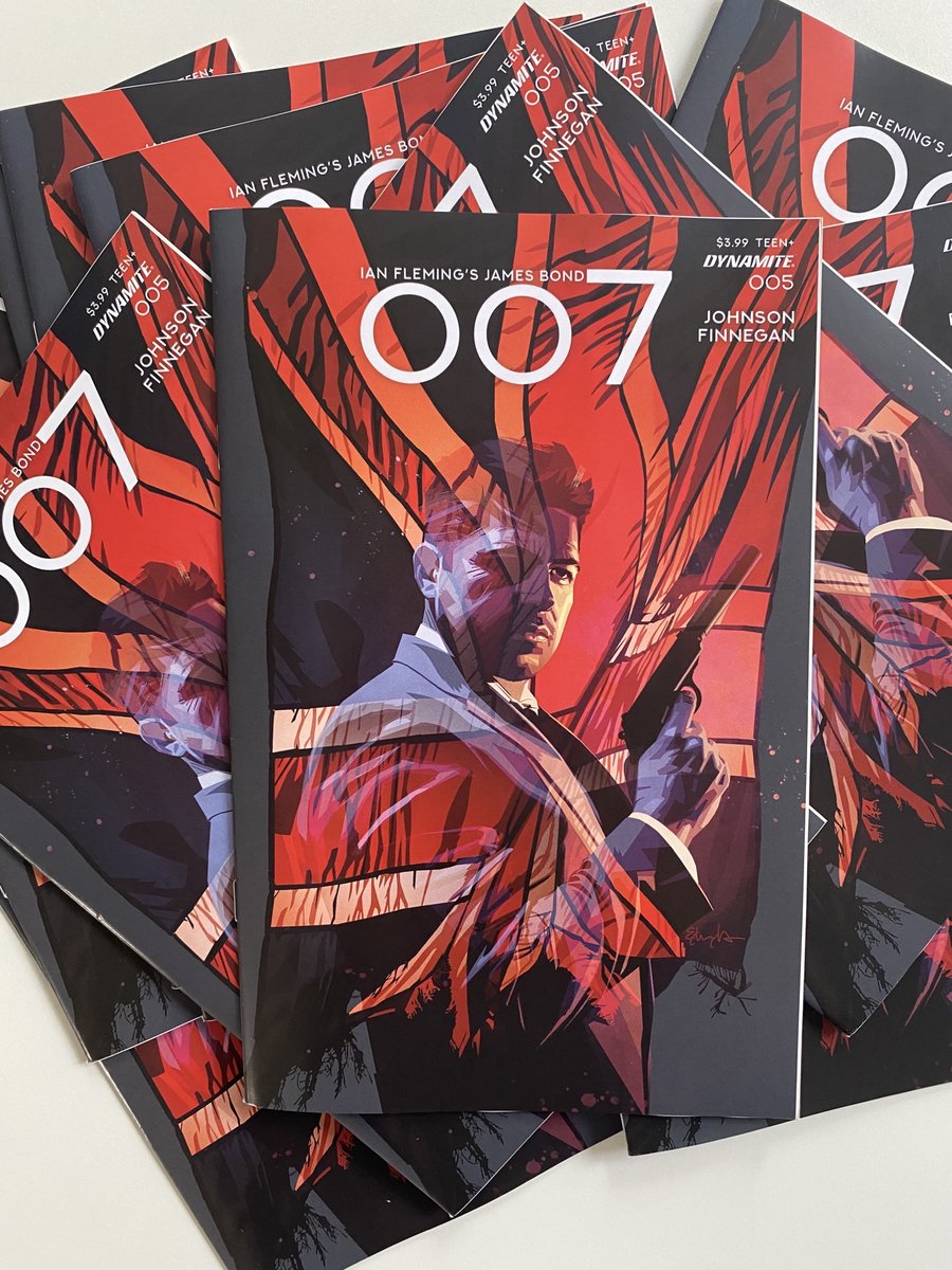 An exciting delivery from <a href="/DynamiteComics/">DynamiteComics</a>. This is issue #5 of the #007 series. Make sure to grab a copy!