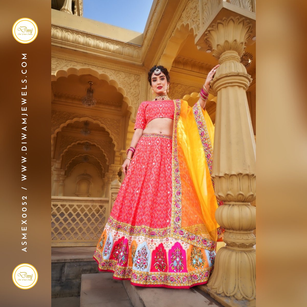 diwamhandicraft's tweet photo. DESIGNER-PRINTED LEHENGA CHOLI COLLECTION
FULL CAN-CAN AVAILABLE
.
Real Pic Available.
Assured Quality.
Authentic Original Product
.
Product code: ASMEX0052
@diwamjewels

Visit our website: https://t.co/WwTEJMNCdg
Whatsapp: +91-9664073873
Email: diwamjewels@gmail.com
.
#dmj #BDEO https://t.co/HaPBQeL1Dy