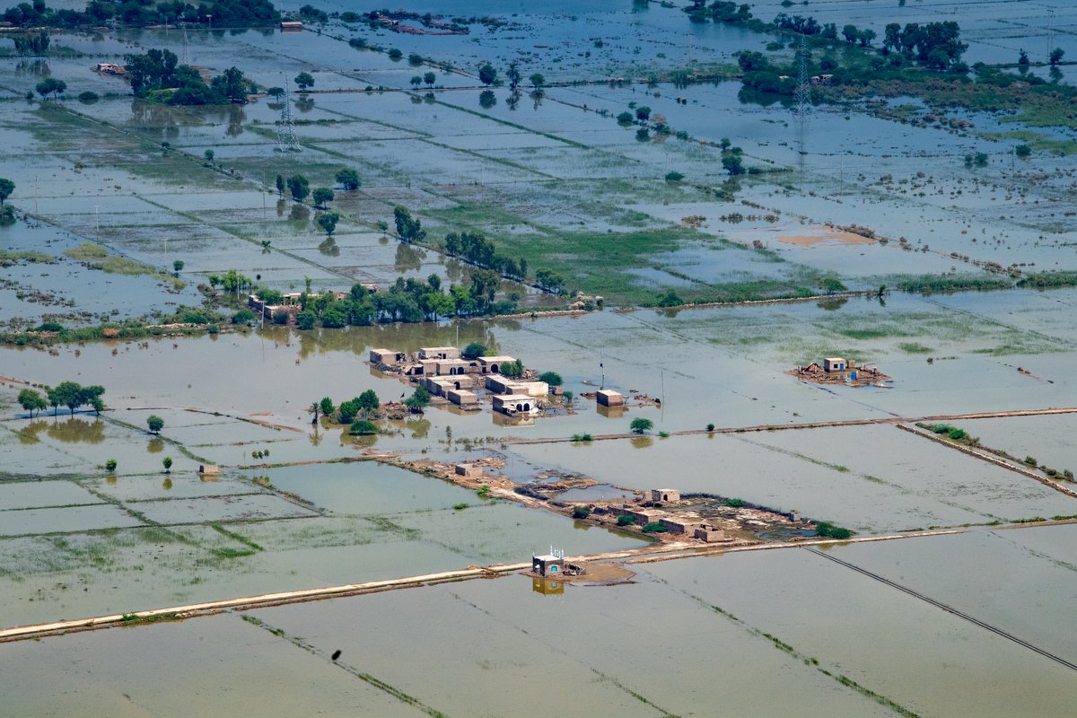 antonioguterres's tweet photo. My heart broke when I saw the devastation of the floods in Pakistan last year.

But the Pakistani people showed heroic humanity.

The international community must match their resilience with investments to strengthen their communities for the future. 

https://t.co/PhGXXkGNlw https://t.co/9md3Q6Q0lE