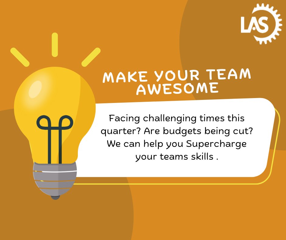 LASLearning's tweet image. Are budgets tight this year, but the need for impactful learning increasing? We are here to help you with useful tips, blogs, research and much more...
#LASLearningEvolution #NewYearNewSkills #SuperchargeSkills #skillsloading #learninganddevelopment #LAS #skillsdevelopment