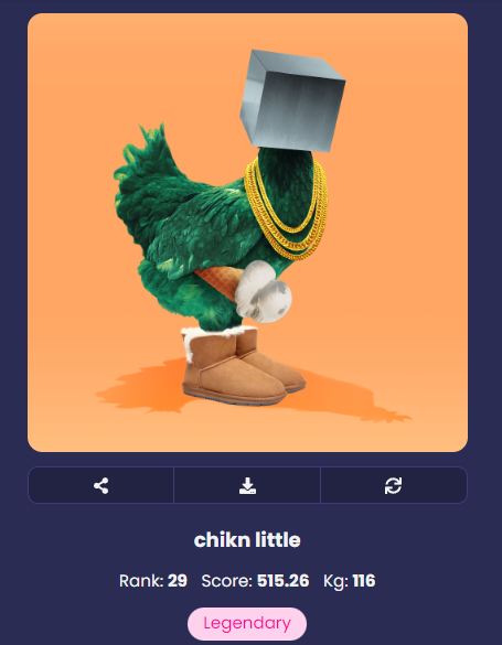 ikegochain's tweet photo. How did Chikn Little get to the top?

#coqleaders #WriteABio https://t.co/NWBugu5M1K