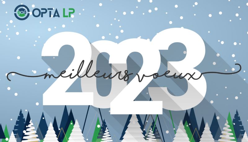 💫Belle et heureuse année 2023💫
OPTA LP vous présente ses meilleurs vœux.
Que cette année soit belle, passionnante, riche et surprenante !
D'ailleurs, nous ne manquerons pas de fêter avec vous les 10 ans d'OPTA LP ! 🎉

#healthtech #innovation #iA #happynewyear #planification