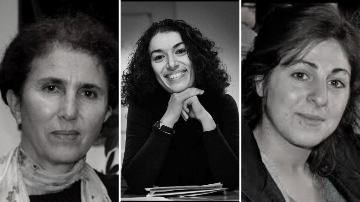 DEMGenelMerkezi's tweet photo. 10 sene önce Paris'te bir suikast ile katledilen Sakine Cansız, Fidan Doğan ve Leyla Şaylemez'i saygı ile anıyoruz. Bu suikastın emrini verenler, kadınların direnişini, Kürt halkının onurlu barış mücadelesini engelleyemedi, hiçbir zaman engelleyemeyecek. https://t.co/JGUqJyGP27