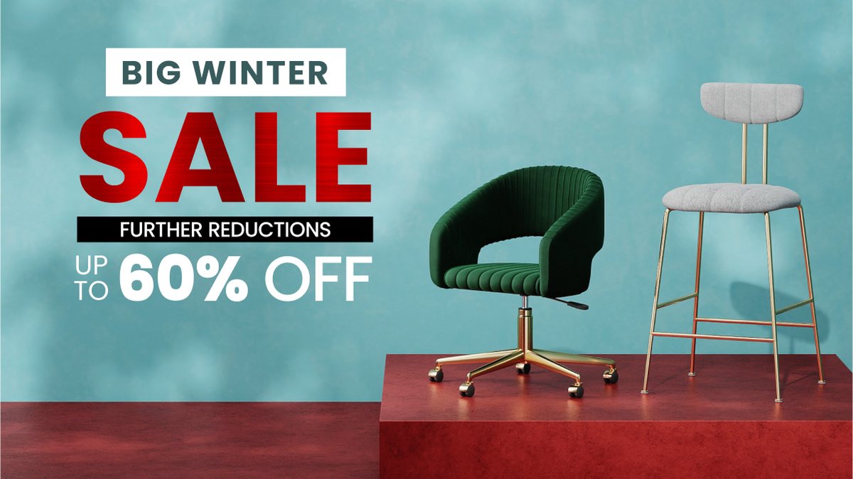 Found your faves yet? We've added further reductions to our Big Winter Sale. Save up to 60% off 👉 rr.be/1UYdG  #cultfurniture #bigwintersale