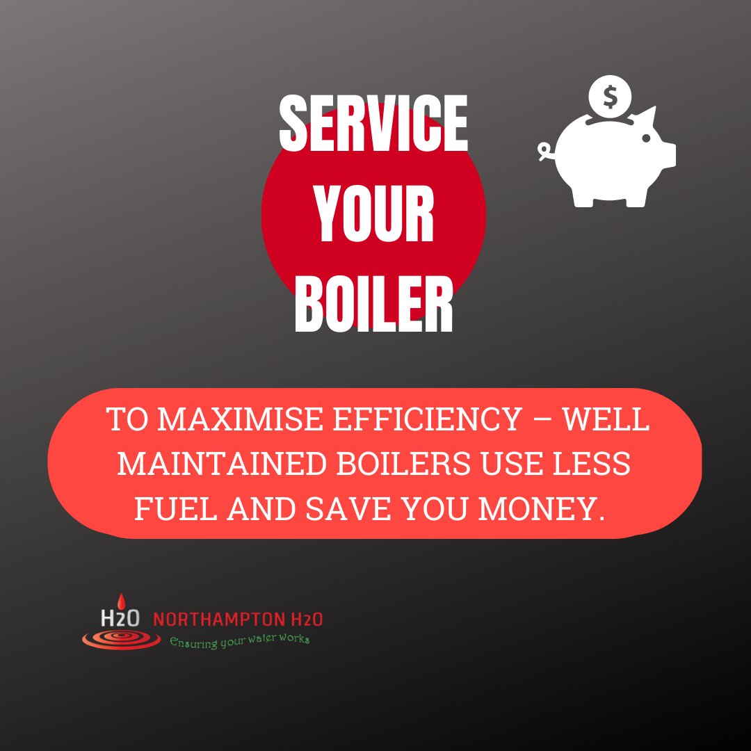 NorthamptonH2o's tweet photo. 🔥For boilers to work most efficiently and safely it's important to have them serviced annually. Our fully qualified gas safe registered engineers will service your boiler for you, and remind you when your boiler is due for servicing. 🛠️
#boilerservice #localplumbers #heatingtips https://t.co/OdtpIOF7wV
