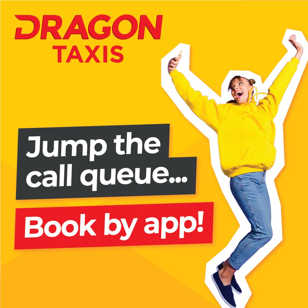 Start off your new year right and get your travel plans organised with the Dragon Taxis app 📲 appsend.me/dragon-taxis