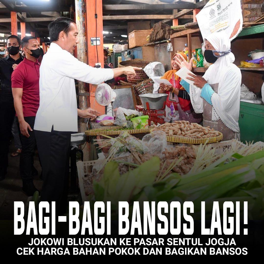 natasya_puspa4's tweet photo. Jokowi kembali membagikan BANSOS kepada para pedagang, demi membantu modal usaha pelaku UMKM

#TimPakaiSendok 
#TimnasDay 
Windah Basudara Kwasong Lee Nadine Nurut Ferry Irwandi Venna Melinda Totole Molen Ferry Irawan Kimbab Family Sponge Nadia Omara Guru SD Lee Nadine Kwasong https://t.co/Y7NYnZ2L23