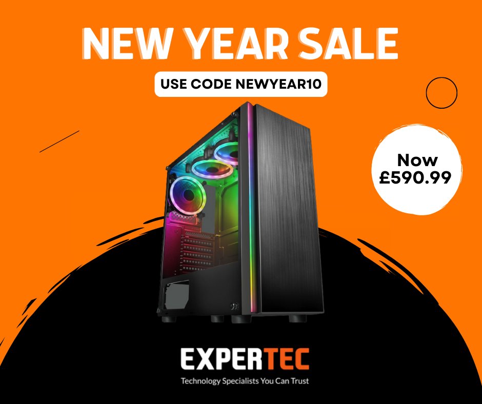 ExpertecUK's tweet image. ⚠️👉Our New Year Sale is still on👈⚠️

Get 10% OFF this Intel Core i7-10700F 8GB RAM 1TB HDD 240GB SSD 2GB GT1030 Graphics Card Gaming PC. 

This #GamingPC has a Wifi card installed, so you can get more from your #Gaming experience. 

Explore this #PC: expertec.co.uk/gaming-pc-s/co…