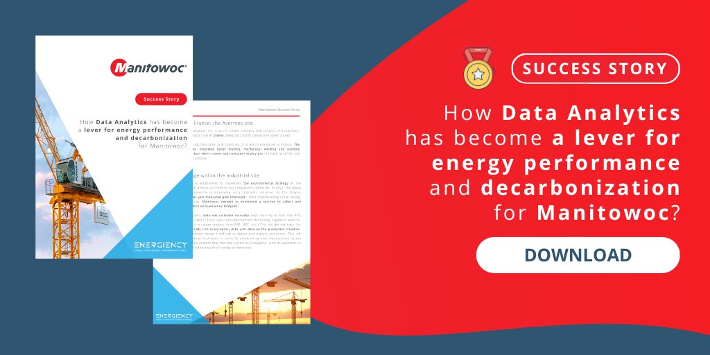 [Success story] How #DataAnalytics has become a lever for #energyperformance and #decarbonization for @ManitowocCo?
Read the success story to learn more about how its overall energy performance has improved thanks to <a href="/energiency/">Energiency</a>: hubs.ly/Q01xjY8k0
#industry #industry40