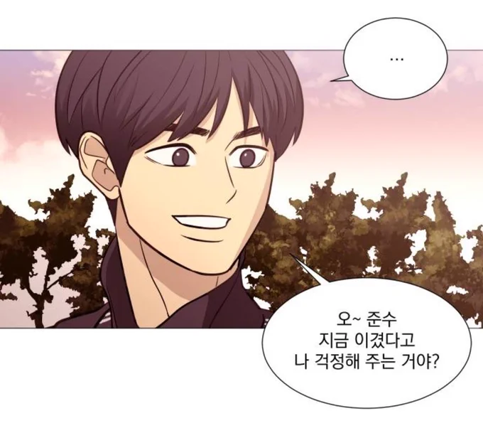 경기 안할땐 늘 준수가 먼저 말걸면 영중이 마 뜨는거 무슨 말 할지... 용기가 없는 것일까... 생각이 많은걸까... 둘 다일까.. 