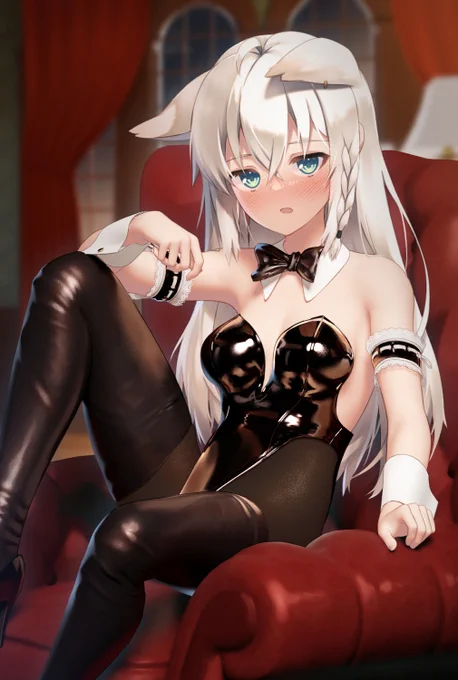 卯年ですので許してください。 #絵フブキ 