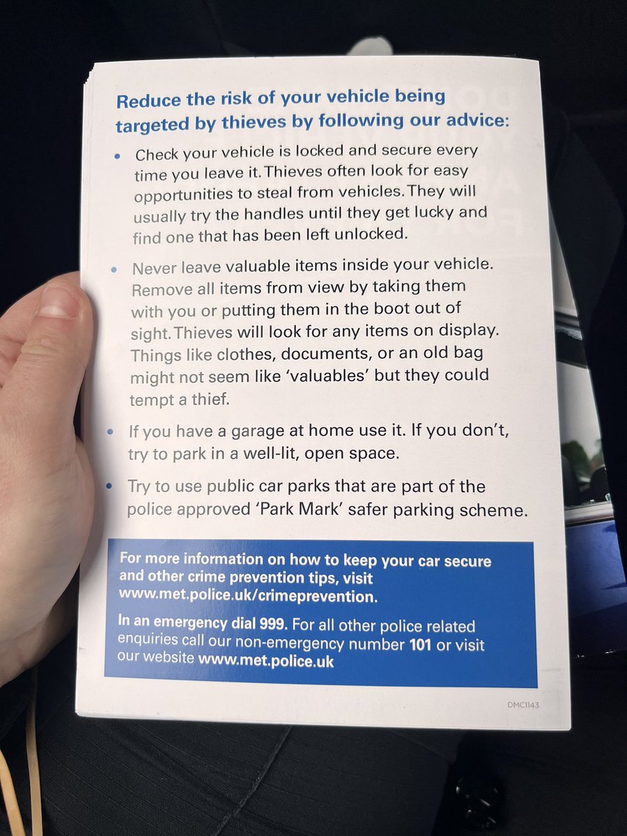 MPSKenley's tweet image. We are having a problem with #theft from #vehicles again in the Valley Road area.  We are asking residents to make sure their vehicles are locked and secured overnight and during the day. Your #LocalTeam will be delivering leaflets with tips on how to avoid being the #victim.