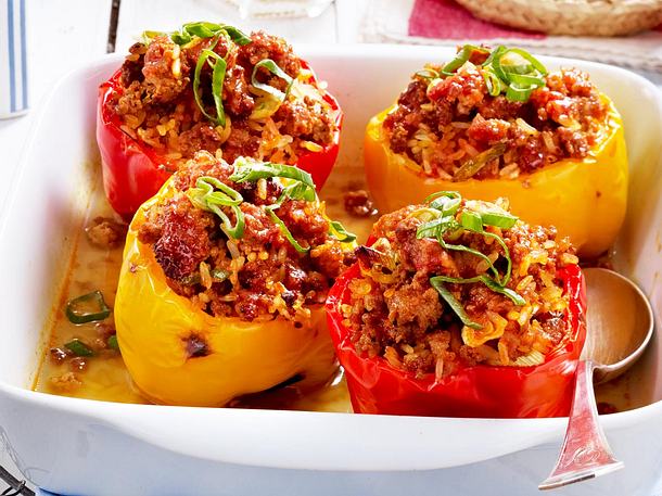 Tuna Melt Stuffed Bell Peppers