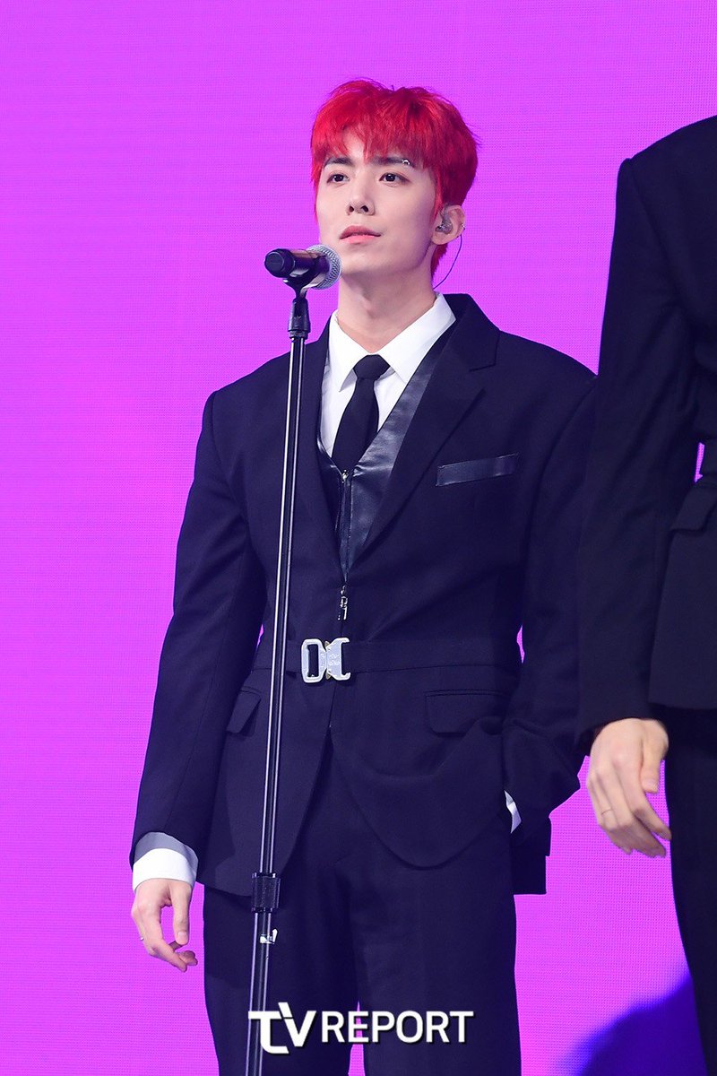 090123 น้องฮวียองรูปนี้ โซแบดมาก (สำนักข่าวตั้งชื่อภาพว่าวิชวล😂) cr. tvreport #SF9 #HWIYOUNG