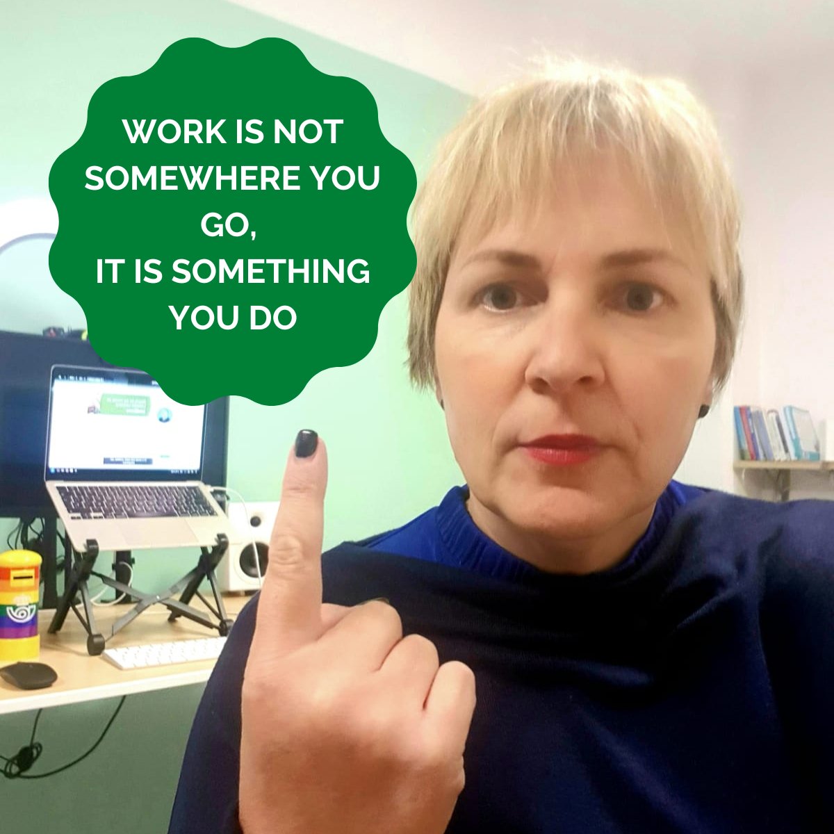 Ro_Remote's tweet image. Reminder: Work is not somewhere you GO but something you DO. 
#WorkIsNotAPlace