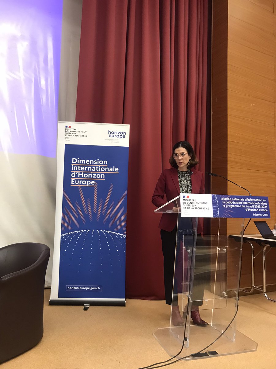 #JournéeINCO : Discours d’introduction de @MariaCrisRusso 🇪🇺 - #EUGlobalApproach, coopération #EUAfrica en R&I, plateforme R&I de l’UE - excellente coopération entre @sup_recherche et @EUScienceInnov