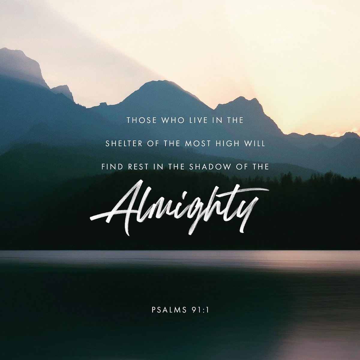 My refuge &amp; my fortress!! 🥰

“He who dwells in the shelter of the Most High [EL ELYON] will abide in the shadow of the Almighty [EL SHADDAI]. 

I will say to the #Lord [ADONAI], ‘My refuge and my fortress, my #God [ELOHIM], in whom I trust.’” #Psalm 91:1-2 #VerseOfTheDay #Amen