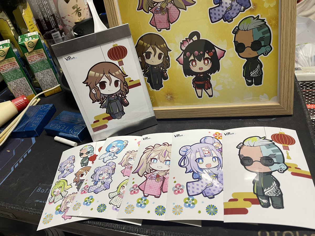 kamina743's tweet photo. 6連ガチャってきた！
ハクノ姉さんとブギボキター！！
 #Vprint
 #滅びよ人類
 #bgv https://t.co/rzvR3FIKgI