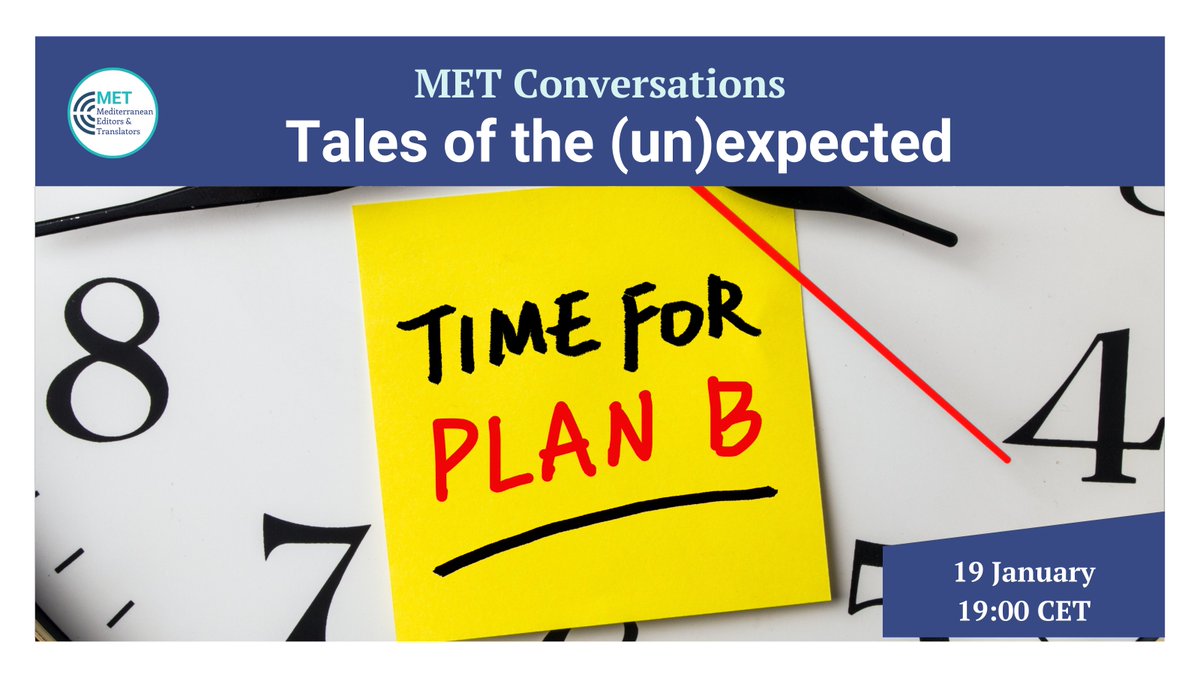 METMeetings's tweet photo. Will 2023 be plain sailing or a bumpy ride?
This #METconversation will get you to think about how to plan for whatever plot twists come our way.
See you online in our traditional 19:00 CET slot.
๐๏ธ Don't forget to renew your membership to receive the link by email. https://t.co/YQvy4n1jZX