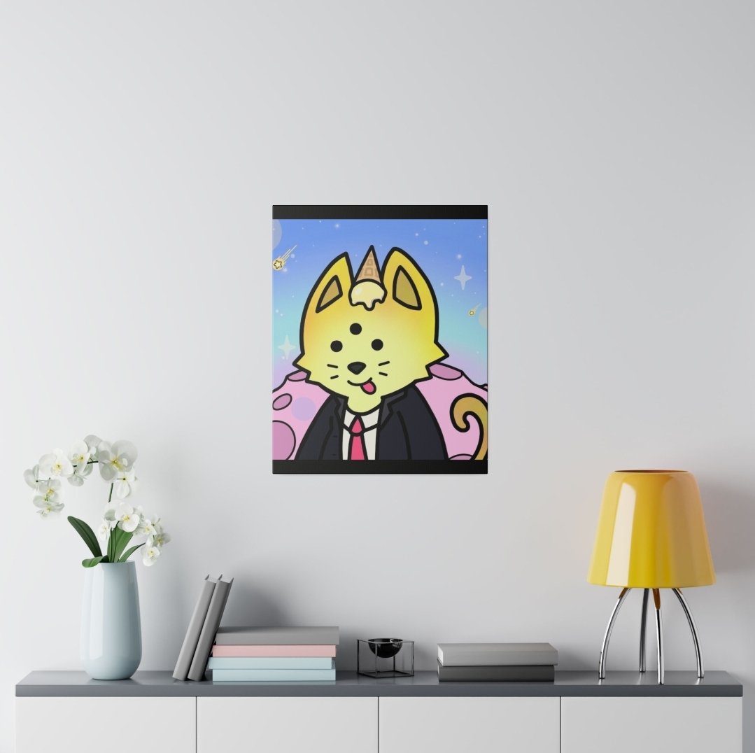 Semitruck420's tweet photo. If you guys want any custom Canvas Art of your NFTS dm me! #NFTS #Art #CanvasArt #Etsy #Custom #CosmicCats #Crypto #CryptoSimeji #Moodies #ApeInvader #FishyFam https://t.co/PxH5lHfWR3