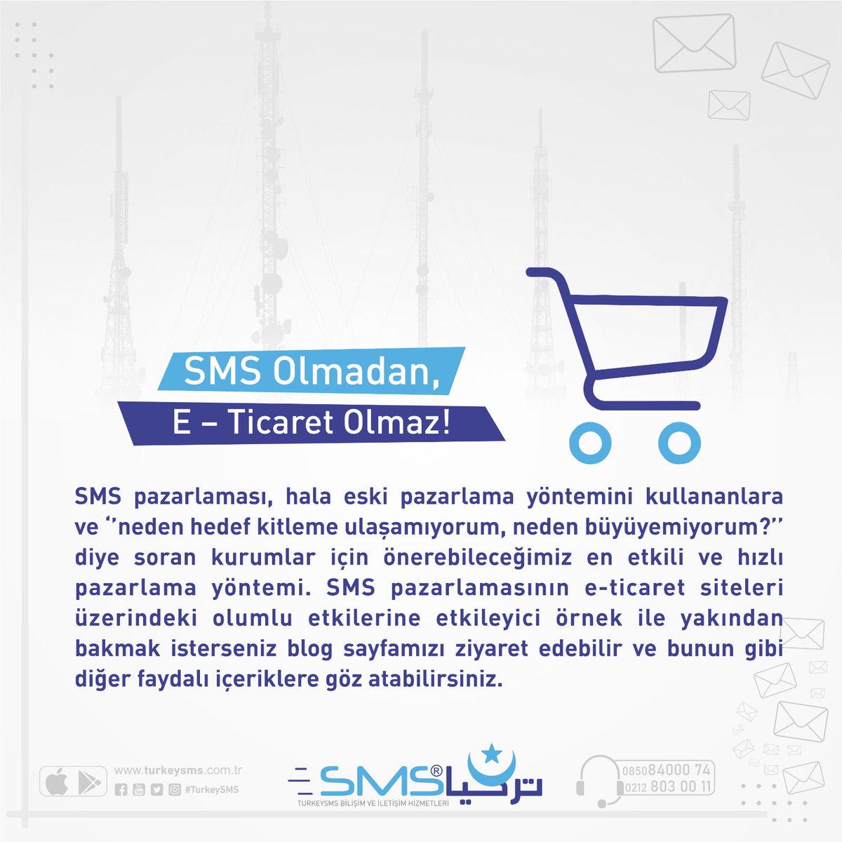 SMS pazarlamasının e-ticaret siteleri üzerindeki olumlu etkilerine etkileyici örnek ile yakından bakmak isterseniz blog sayfamızı ziyaret edebilir ve bunun gibi diğer faydalı içeriklere göz atabilirsiniz.

#sms #bulksms #blog #toplusms #eticaret.