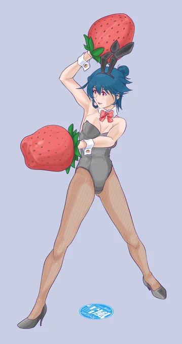 イチゴの日に塗りが間に合わなかったや～つ 