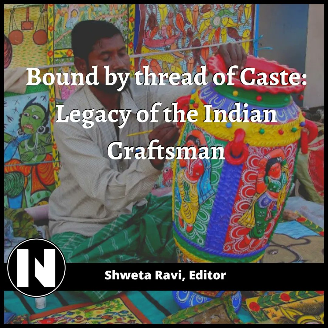 NovasiaM's tweet photo. 📣 Latest article by Editor Shweta Ravi is now out! 
"Bound by thread of Caste: Legacy of the Indian Craftsman" 

https://t.co/d34nJmXPk1 

#yonsei #Novasia #India #craftmanship #culture #art https://t.co/FOas0GZ2pS