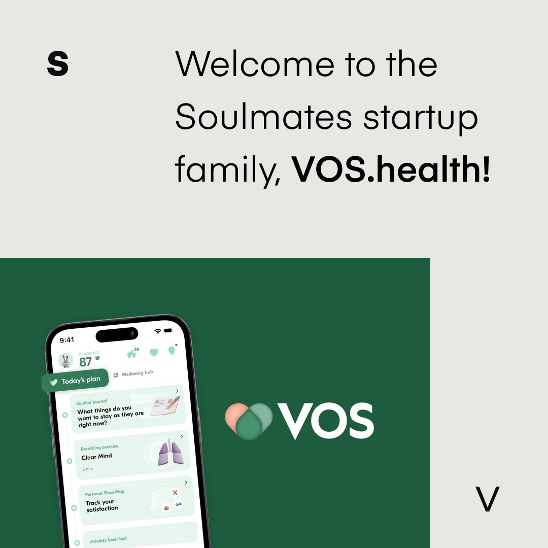 We are excited to announce our investment in @VosHealth_ , and the establishment of a partnership with this innovative startup that has over 2M users. We are proud to join them in their mission to improve mental health for individuals worldwide. 🧘🏻‍♀️

#mentalhealth #sustainability