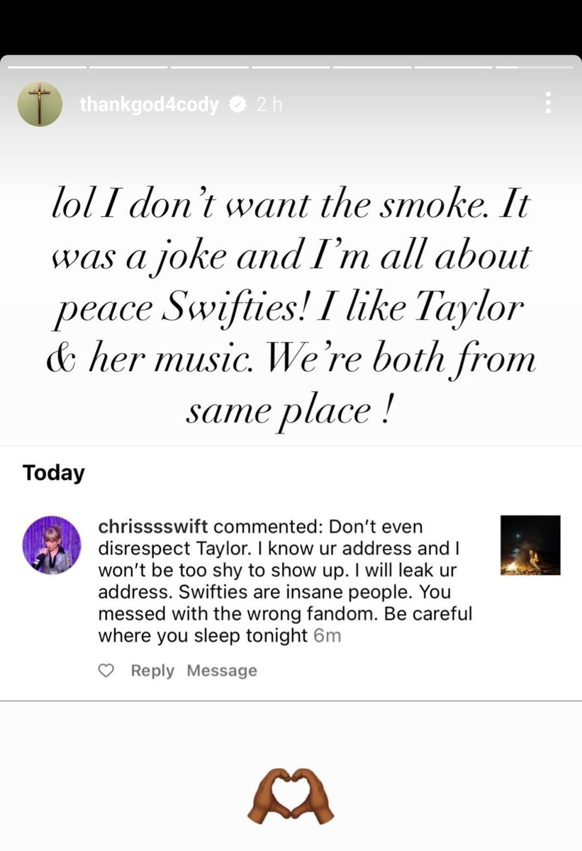 I love swifties like this, we need more of them.