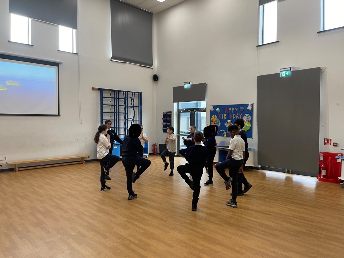 This term, we are focusing on Pilates in PE. Today, we have practised our different Pilate poses. What a calming and relaxing way to start our week 🌼 <a href="/GoresbrookSc/">Goresbrook School</a>