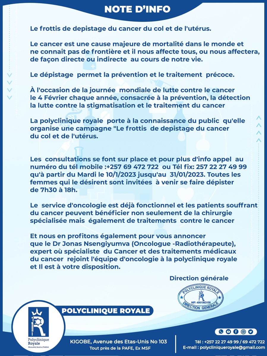 Polyclinique Royale tweet media