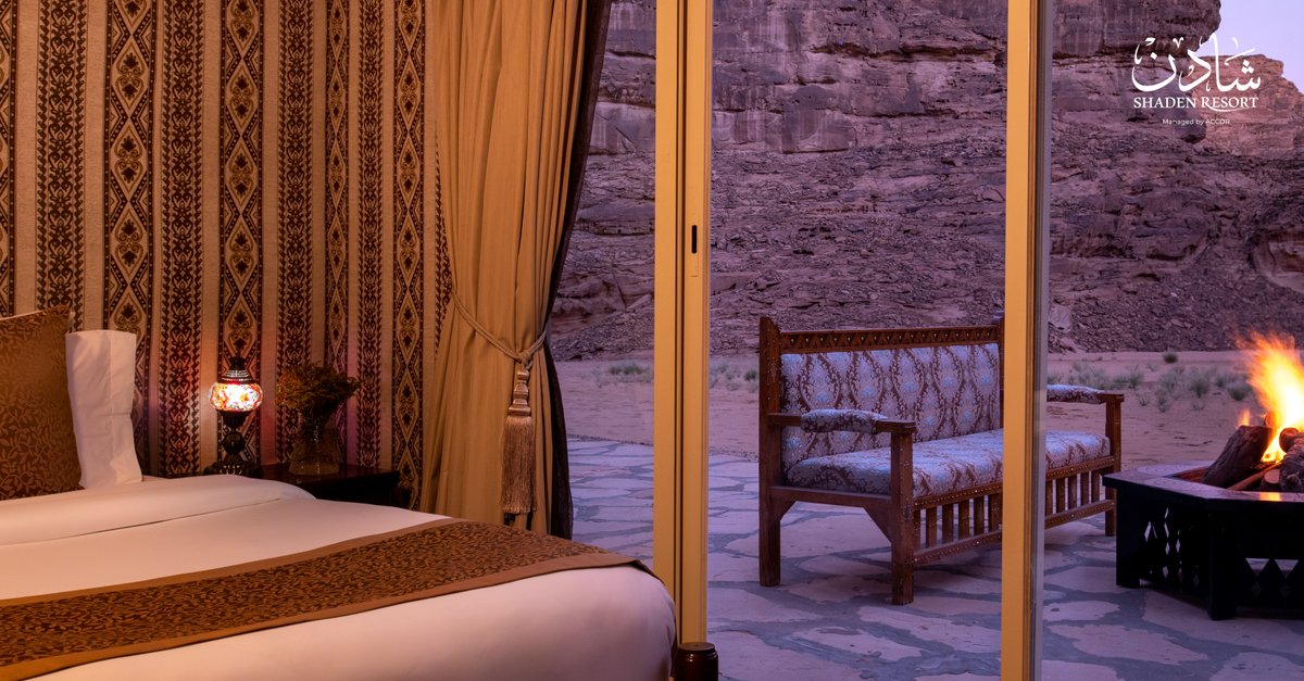 ShadenResort's tweet photo. الحياة أقصر من أن تؤجل لحظاتها الثمينة. استأنس بالحياة.
#Life is too short to keep delaying its best #moments. Live it at its #best.
#منتجع #شادن #العلا #تأمل #شتاء #السعودية #سياحة #إجازة
#alula #Saudiarabia #KSA #winter #Saudi #vacation #shadenresort https://t.co/b8MbkNqYr0
