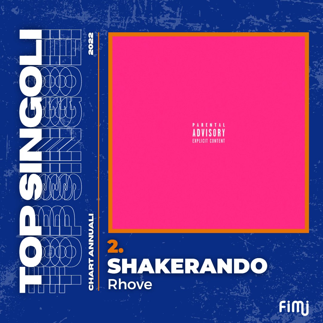 FIMI_IT's tweet photo. #TopOfTheMusic2022 • Tranquilla maman, #Rhove sta #Shakerando all’interno della #TopOfTheMusic annuale: è suo il secondo singolo più venduto del 2022! 🙌 https://t.co/wCZOMtmMVa