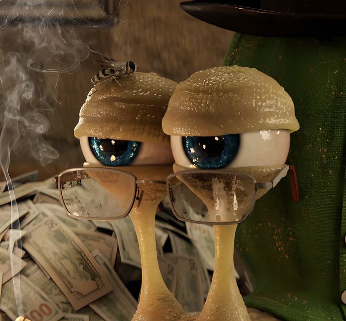 Eyes! 👀 They never lie!

Serious quality of Slow Guys! 💕

Time to sweep that floor: opensea.io/collection/slo…

Get yourself a snail and join us!🔥