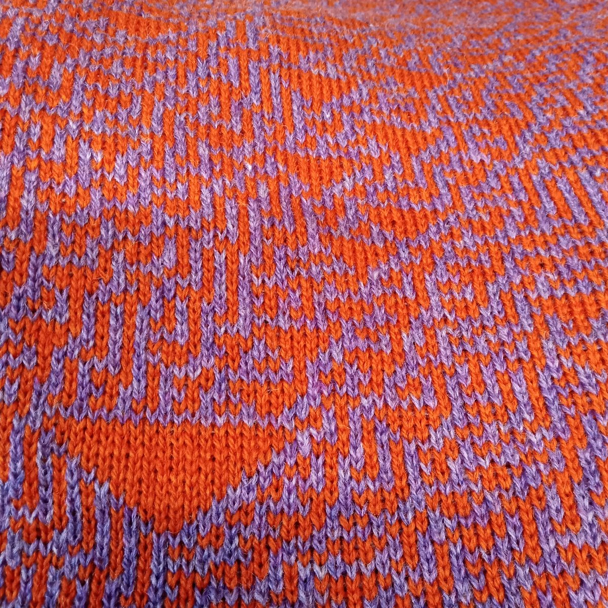 knotunknot's tweet photo. Working on a sweater for me. Needs a lot of finishing off!
#cellularautomata #computationalknitting #rule30 #stephenwolfram https://t.co/E8a12ITiYy