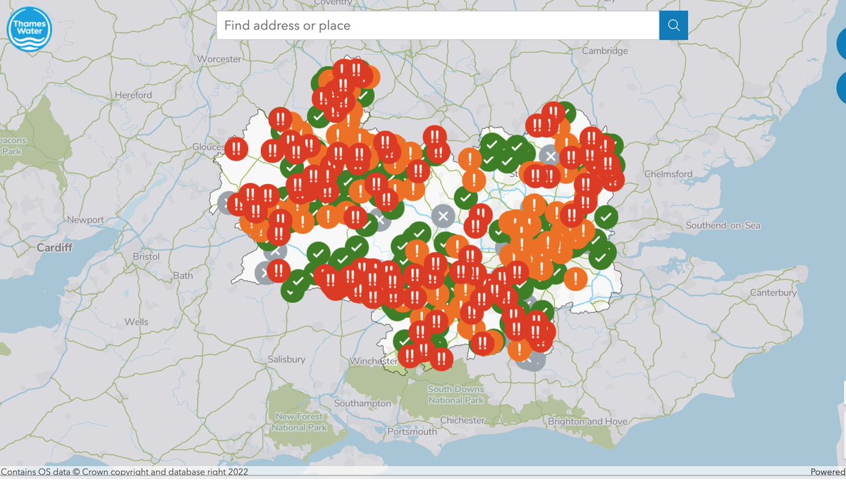Clean Harbours Partnership (@cleanharbours) on Twitter photo Have you checked out <a href="/thameswater/">Thames Water đź’§</a>'s new EDM map tool, showing near real-time information about storm overflow activity? Today is not a day for a paddle, our poo(r) rivers! thameswater.co.uk/edm-map
#sewagepollution #rivers #sewage Have you checked out <a href="/thameswater/">Thames Water đź’§</a>'s new EDM map tool, showing near real-time information about storm overflow activity? Today is not a day for a paddle, our poo(r) rivers! thameswater.co.uk/edm-map
#sewagepollution #rivers #sewage