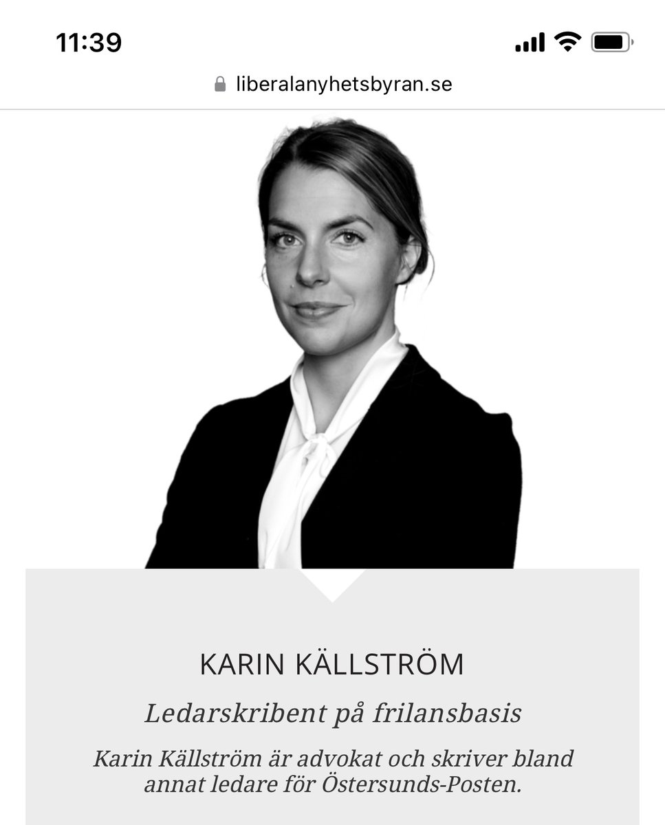 karin_kallstrom's tweet photo. Stoppa pressarna, ring i kyrkklockorna! Nu är även den här gamla amatörtyckaren en del av det spänstiga gänget hos @LibNyhetsbyran https://t.co/iaQrJp7KQA
